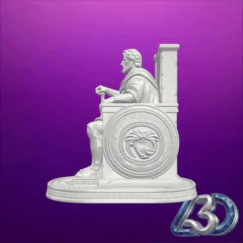 Zeus on Throne