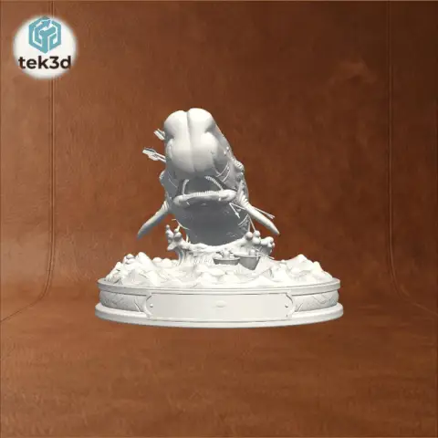 Moby Dick: The Legendary White Whale 3D Model