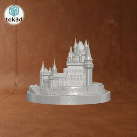 The Majestic Citadel: Medieval Castle 3D Model