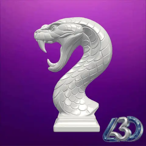 Angry Cobra Bust