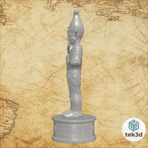 Osiris Lord of the Underworld 3D Model