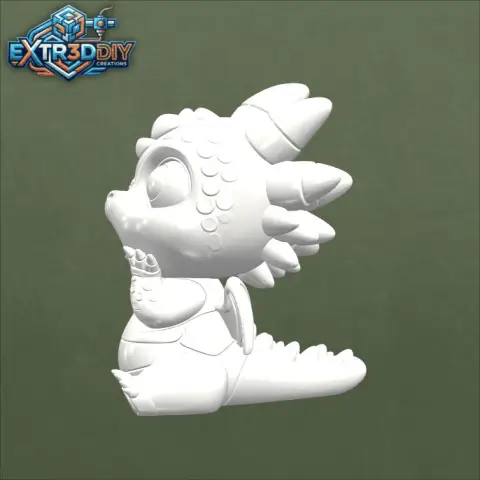 Derpy Dragon Figurine