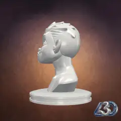 Mischievous Elf Boy Bust_y.gif