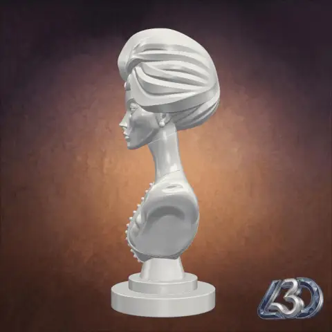 Victorian Lady Bust