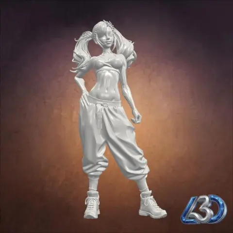 Streetwear Anime Girl