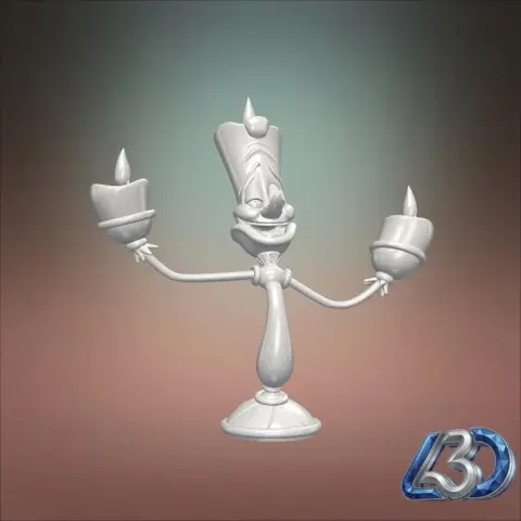 Lumière The Enchanted Candlestick