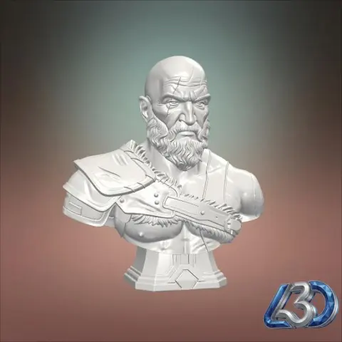 God Of War Kratos Bust