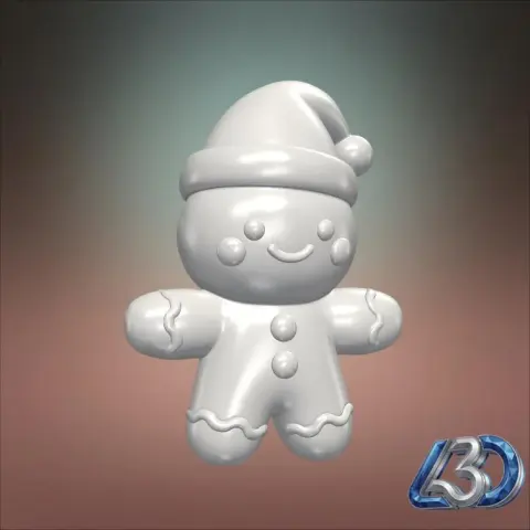 Cute Gingerbread Man