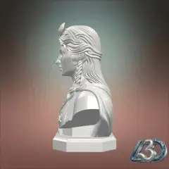 Goddess of the Hunt & Moon Artemis Bust_y.gif