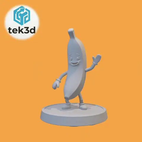 Banana Joe: Playful Character Collectible 3D Model