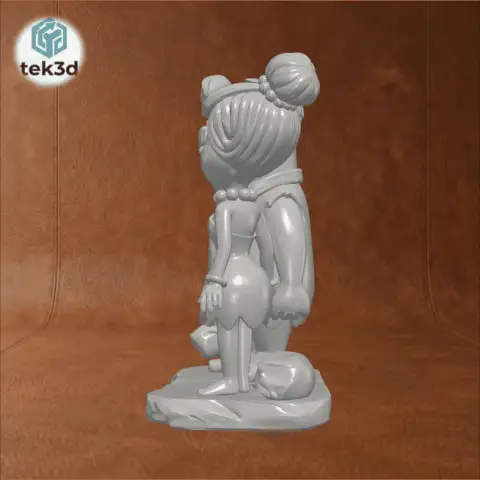 The Flintstones: Classic Prehistoric Duo 3D Model