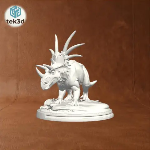 Styracosaurus: The Spiked Shield Dinosaur 3D Model